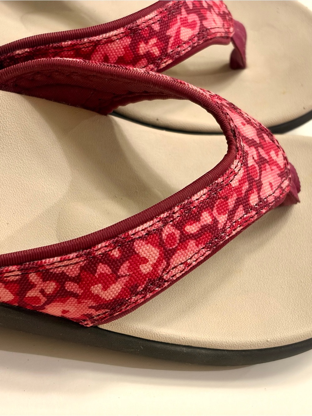 Revitalign Orthotic Printed
Thong Sandals Shoes Yumi Mod
Floral Women's Pink -9 - Picture 6 of 8